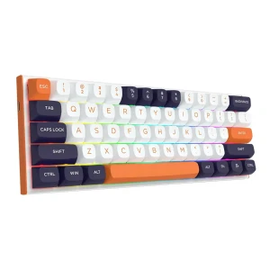 کیبورد با سیم مکانیکال گیمینگ ردراگون مدل Fidd K683 WBO RGB